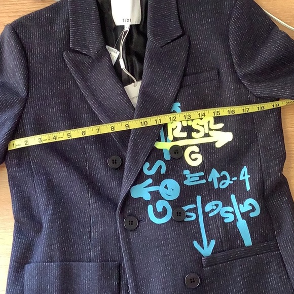 Tibi “ Tweed Stripped Blazer” - Picture 11 of 13